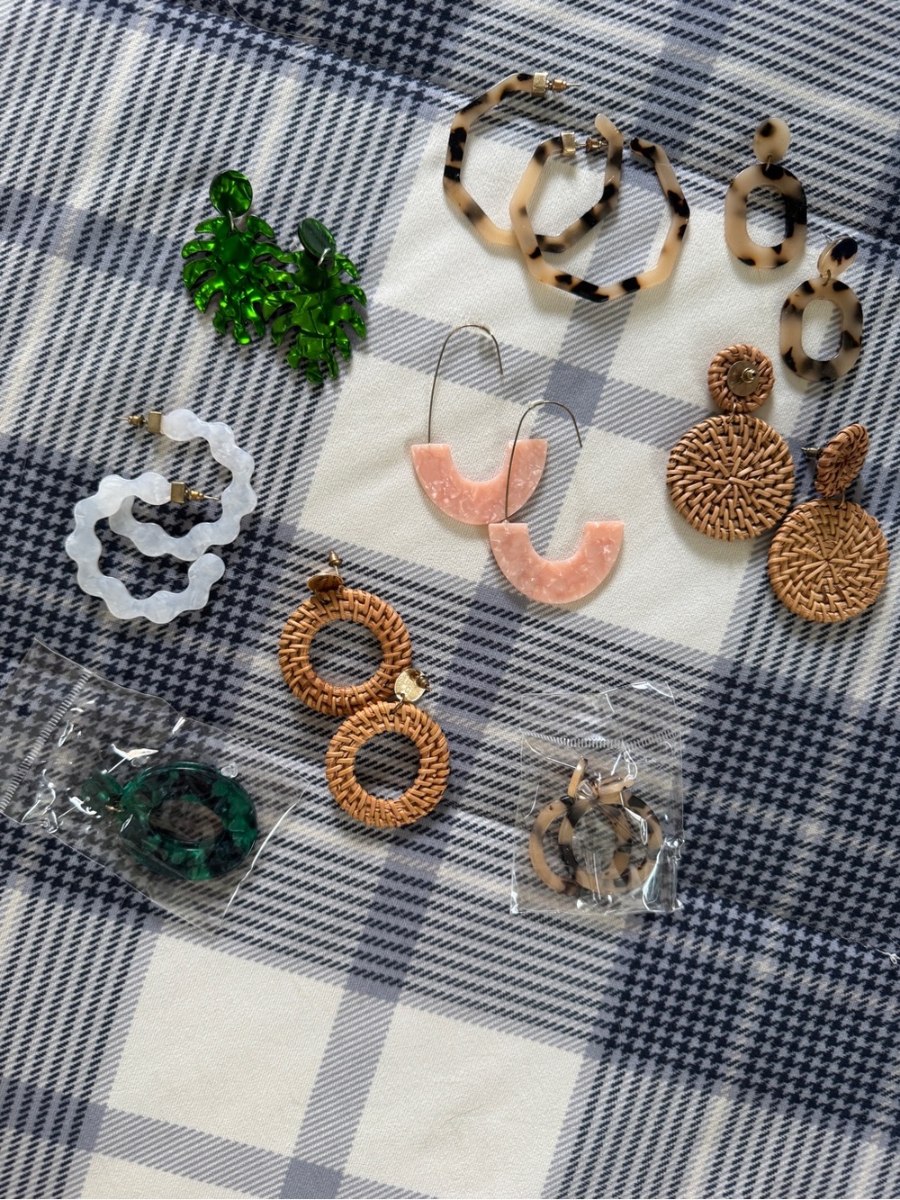 Box Set of 9 Amazon Earrings for Women